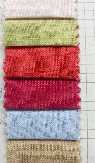 GZ-JCH 時裝面料 45%亞麻 55%棉 140CM J603 側面照